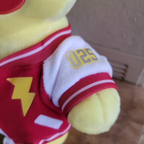 Build-A-Bear Pokémon Pikachu 25th Anniversary Plush Limited Edition w/ Jacket - Picture 6 of 10